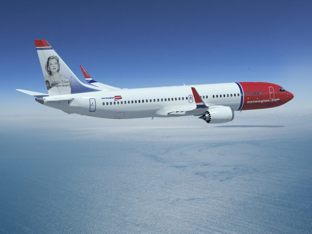 Norwegian NSB 737-MAX Rendering K65549